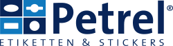 Petrel etiketten & stickers logo